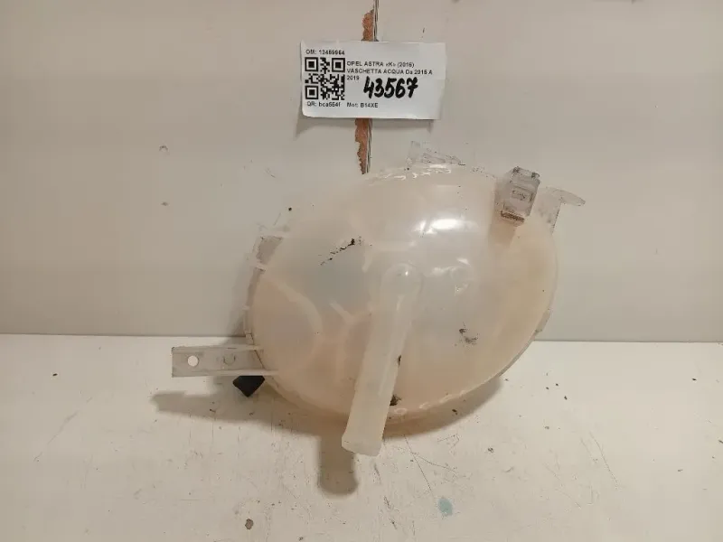 Vaschetta Acqua 13459964 Opel Astra K 2016