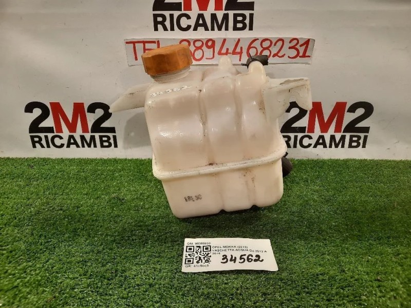 Vaschetta Acqua 95380033 Opel Mokka 2013