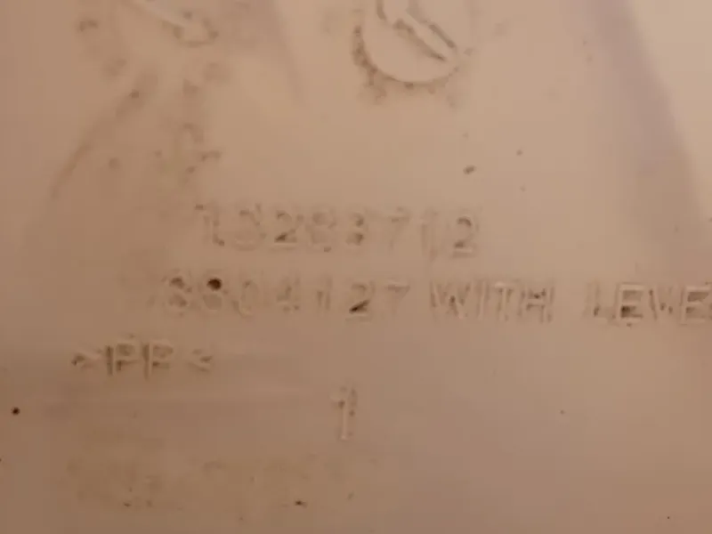 Vaschetta Acqua 13283712 Opel Zafira C 2012