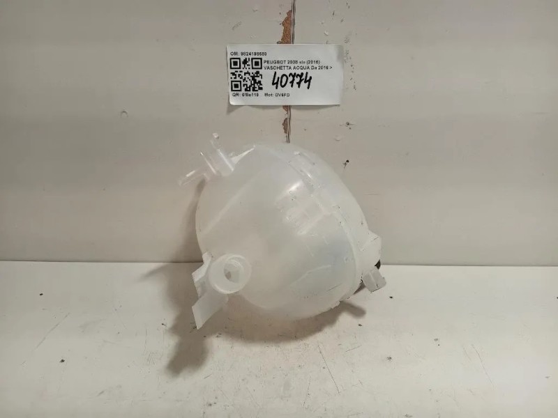 Vaschetta Acqua 9824198680 Peugeot 2008 I 2016