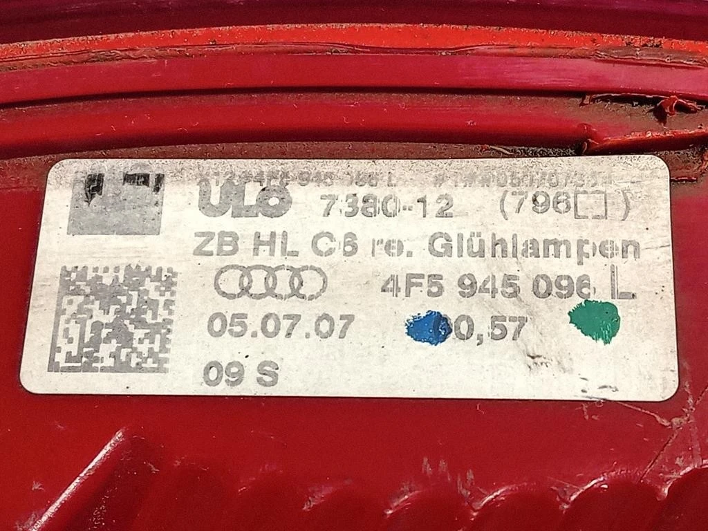 Fanale POST DX 4F5 945 096 L Audi A6 4F2 2008