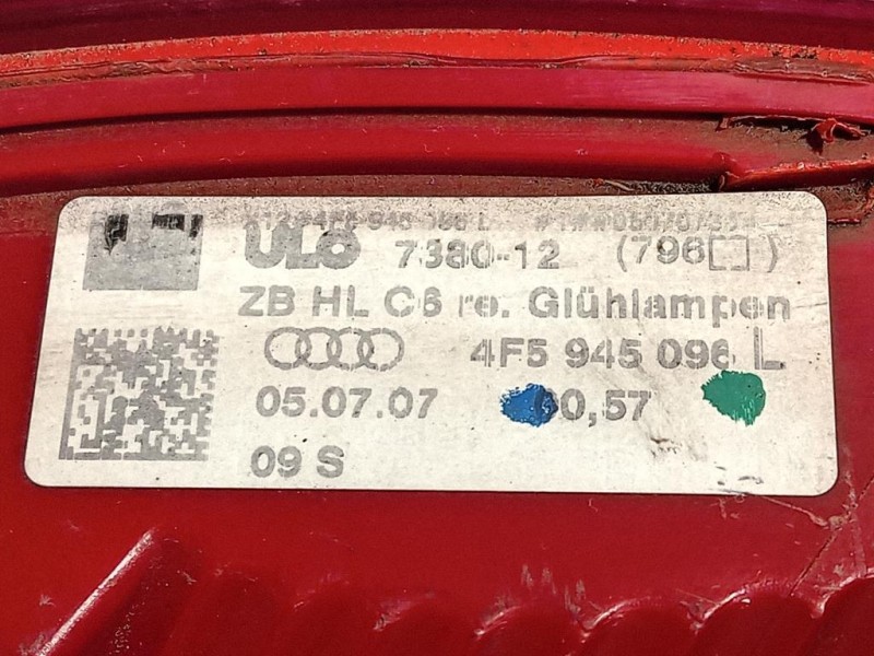 Fanale POST DX 4F5 945 096 L Audi A6 4F2 2008