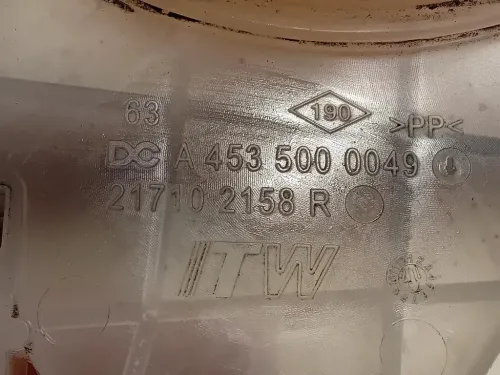 Vaschetta Acqua A453 500 0049 Smart Forfour 453 2015