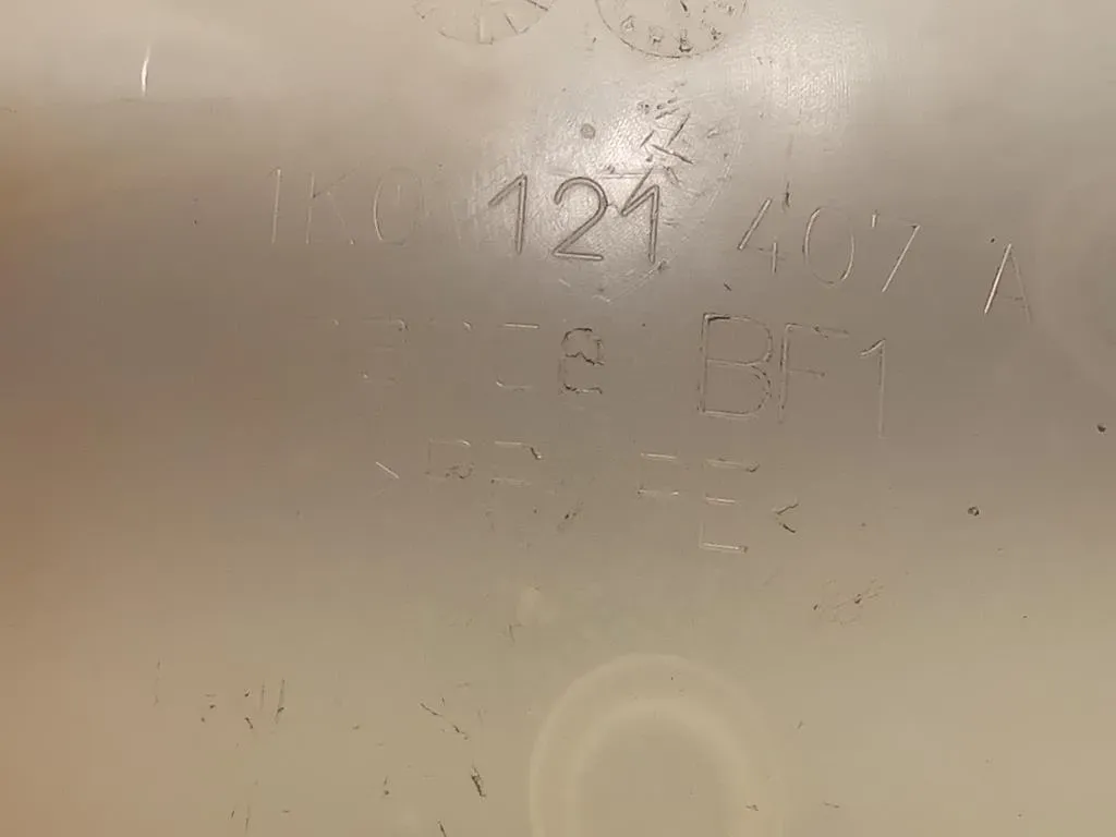 Vaschetta Acqua 1K0 121 407 A Volkswagen GOLF VII 2017