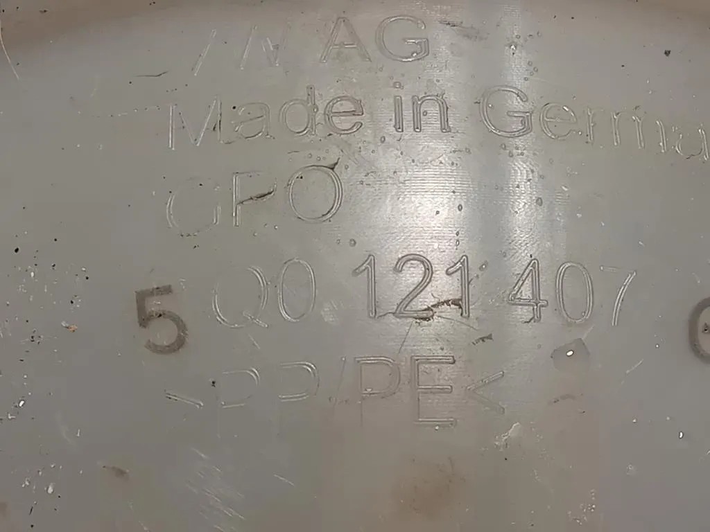 Vaschetta Acqua 5Q0 121 407 Volkswagen GOLF VII 2017