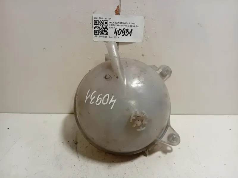 Vaschetta Acqua 5Q0 121 407 Volkswagen GOLF VII 2017