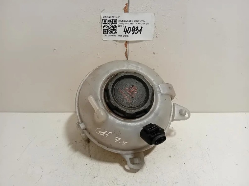 Vaschetta Acqua 5Q0 121 407 Volkswagen GOLF VII 2017