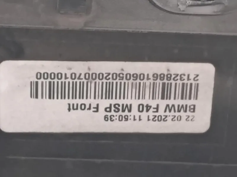 Paraurti ANT PARAURTI ANT Bmw Serie 1 F40 Berlina 2019