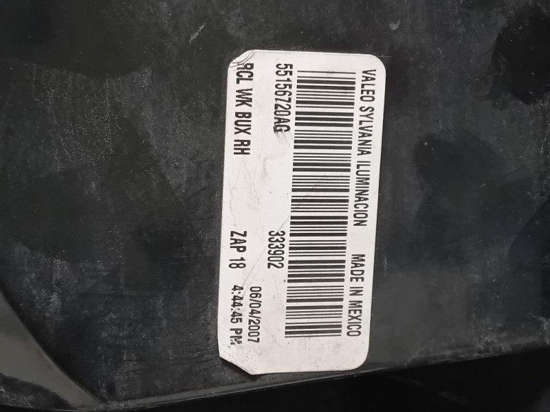 Fanale POST DX 55156720AG Jeep Grand Cherokee III 2005