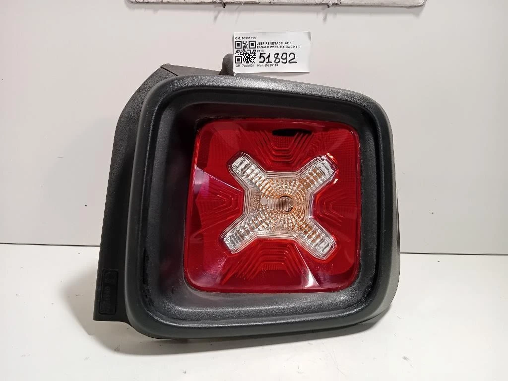 Fanale POST DX 51953119 Jeep Renegade 2015