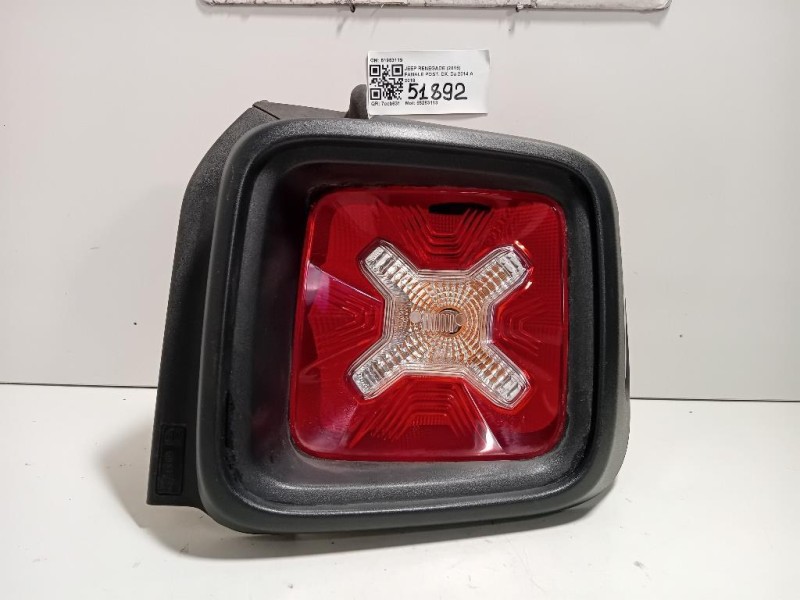 Fanale POST DX 51953119 Jeep Renegade 2015