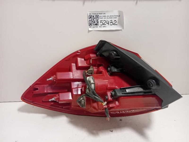 Fanale POST DX FANALE POST DX Kia CEED III 2018