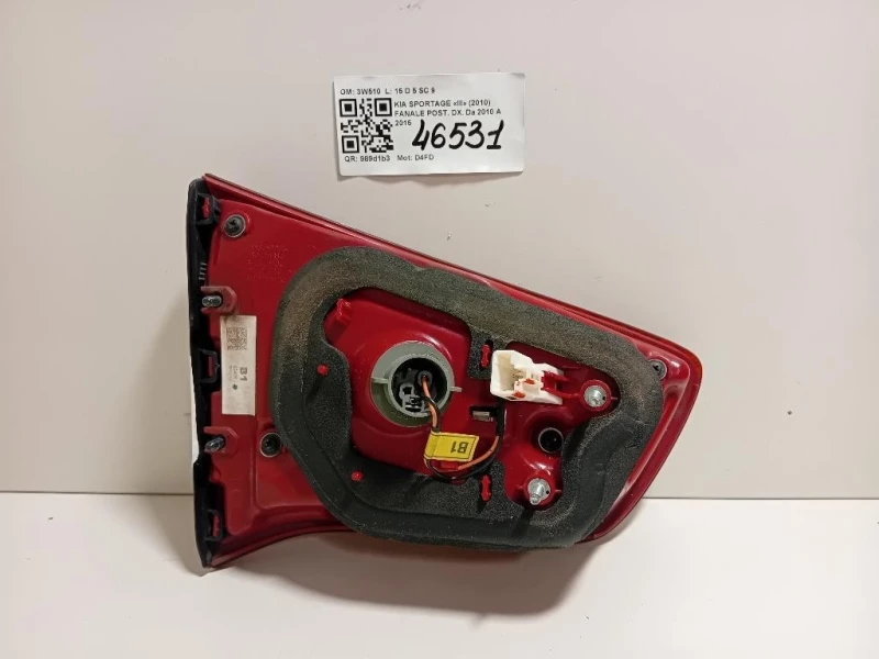 Fanale POST DX 92406-3W510 Kia Sportage III 2010