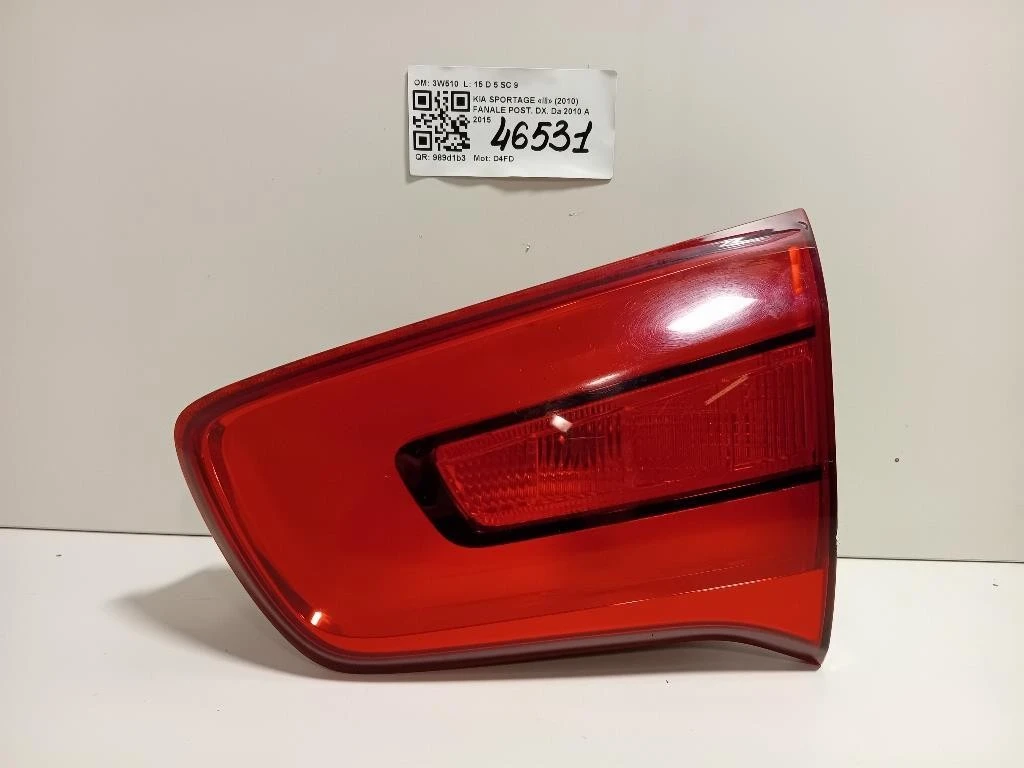 Fanale POST DX 92406-3W510 Kia Sportage III 2010