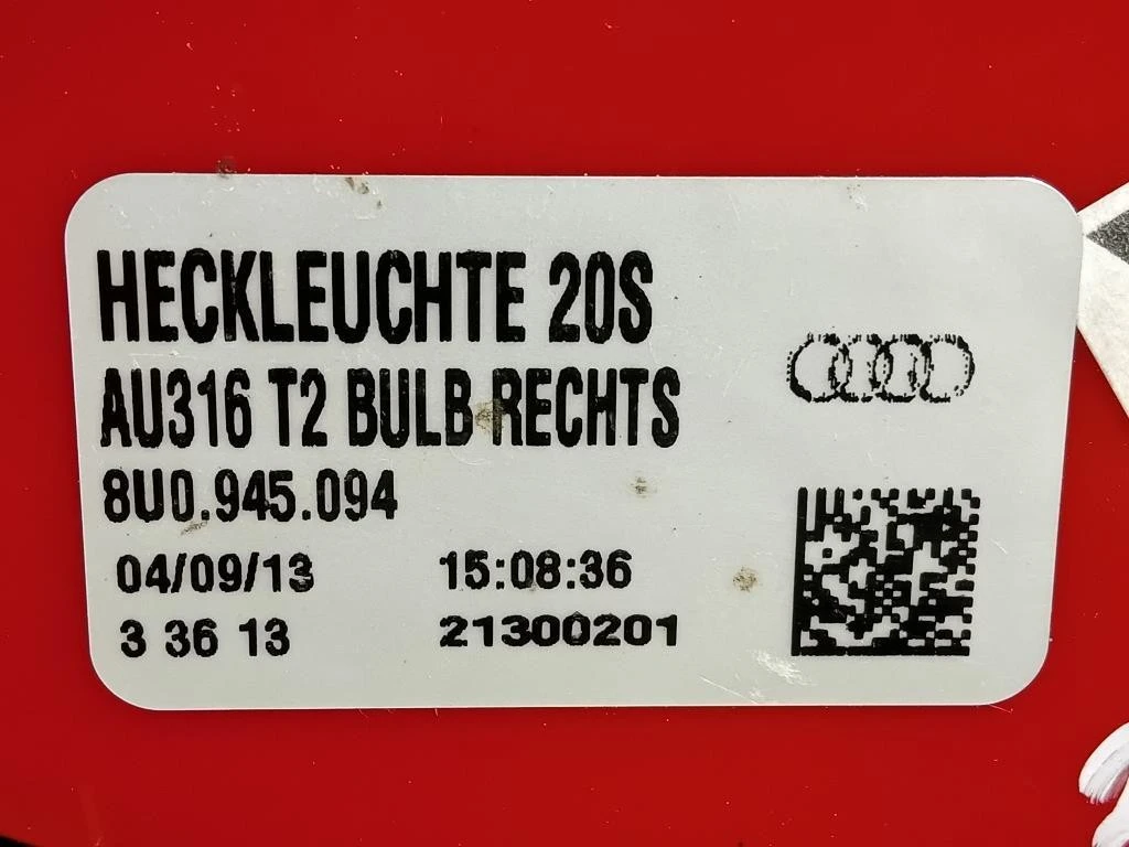 Fanale POST DX 8U0945094 Audi Q3 8UB 2012