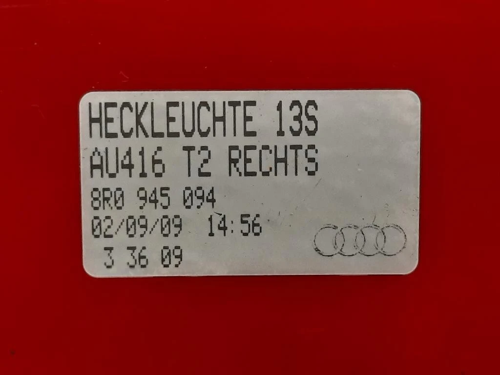 Fanale POST DX 8R0945094 Audi Q5 8RB 2009