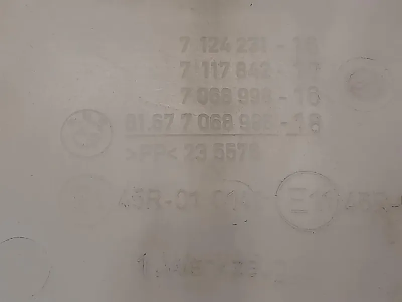 Vaschetta Tergicristalli 7 068 996-18 Bmw Serie 3 E91 Touring 2005