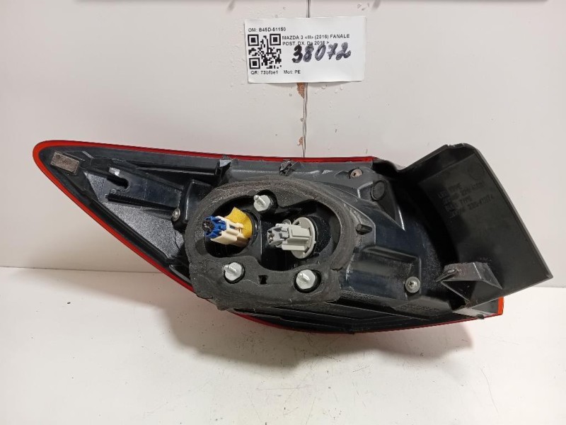Fanale POST DX B45D-51150 Mazda 3 III 2016