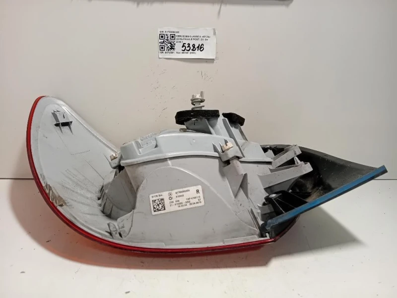 Fanale POST DX A1769060200 Mercedes Classe A W176 2015