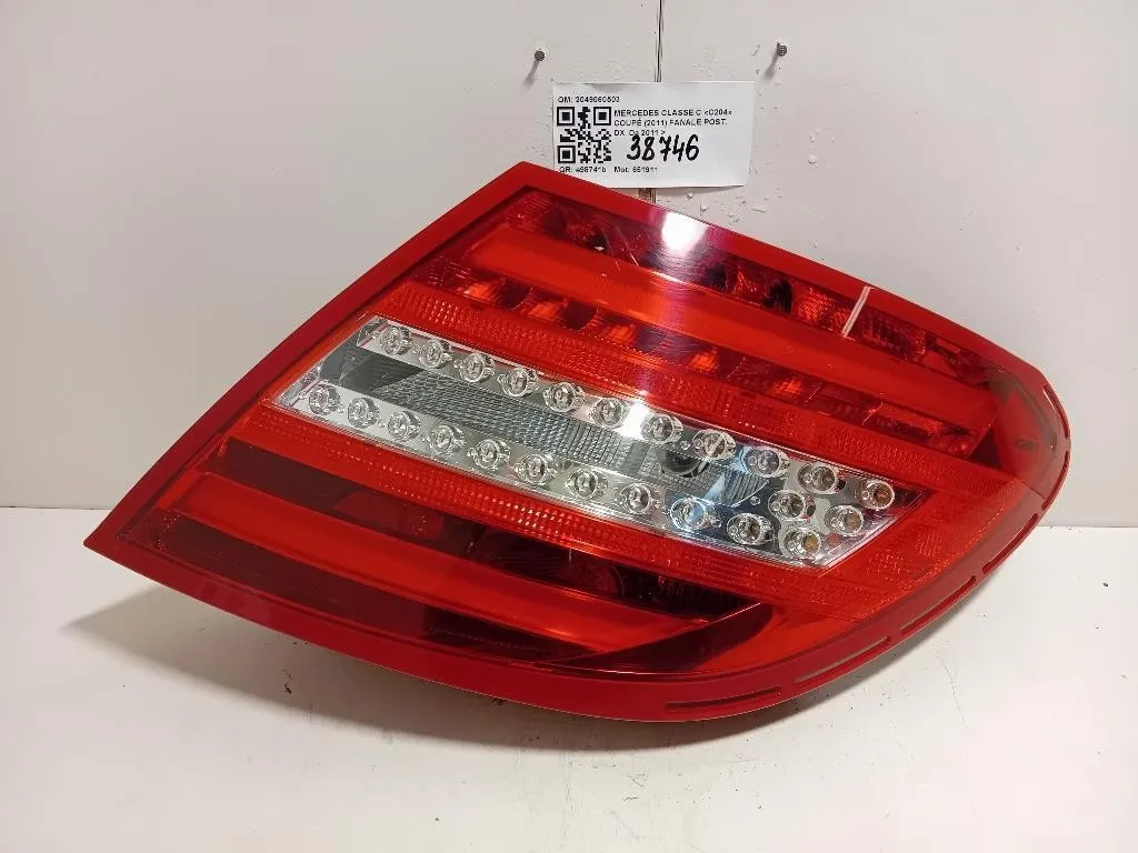 Fanale POST DX 2049060503 Mercedes Classe C C204 Coupé 2011