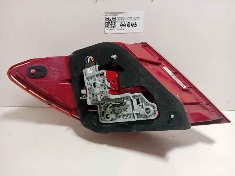 Fanale POST DX 2049060503 FARO POST Mercedes Classe C C204 Coupé 2011