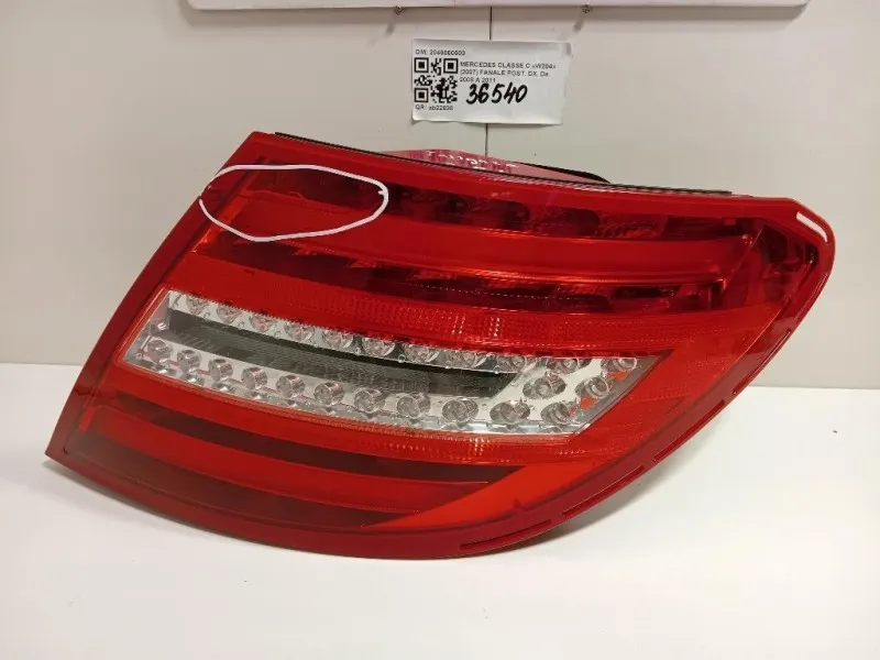 Fanale POST DX 2049060503 Mercedes Classe C W204 2007