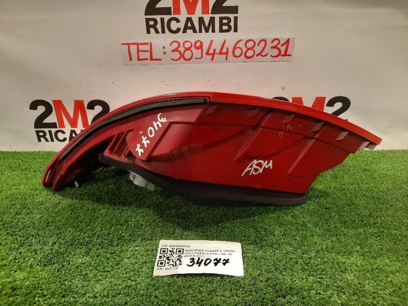 Fanale POST DX A2048200264 Mercedes Classe C W204 2007