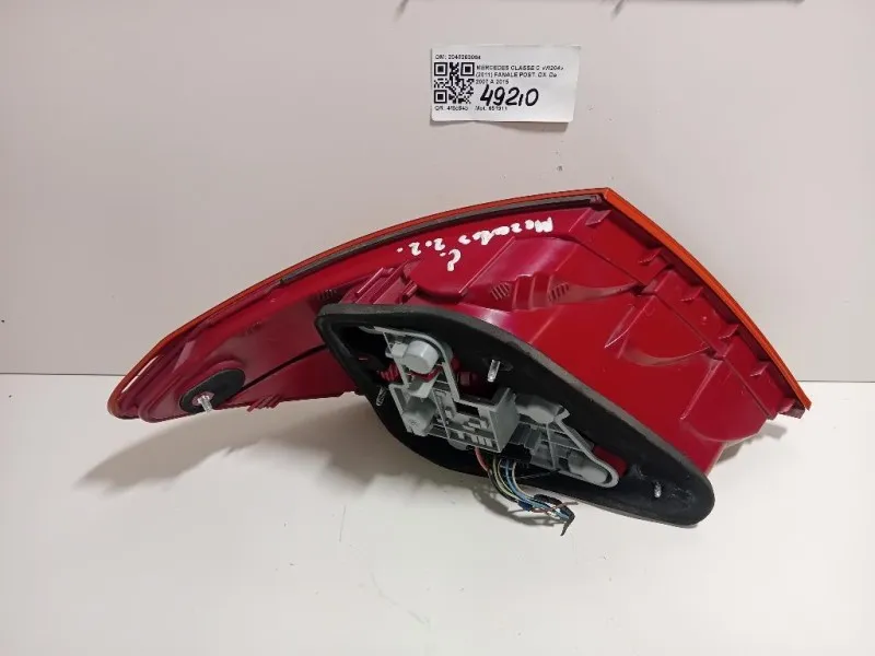 Fanale POST DX 2048203064 Mercedes Classe C W204 2011