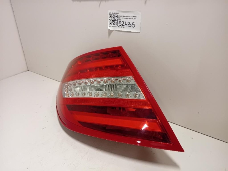Fanale POST DX 2049060403 Mercedes Classe C W204 2011