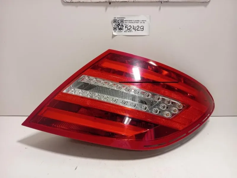 Fanale POST DX 2049060503 Mercedes Classe C W204 2011