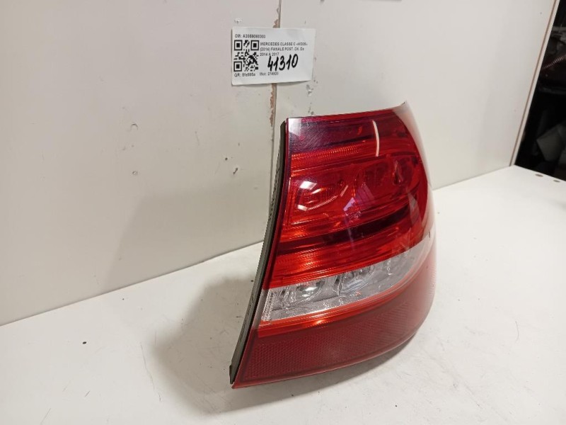 Fanale POST DX A2059060303 Mercedes Classe C W205 2014