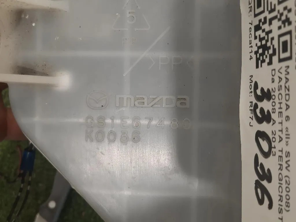 Vaschetta Tergicristalli GS1E67480 Mazda 6 II SW 2008