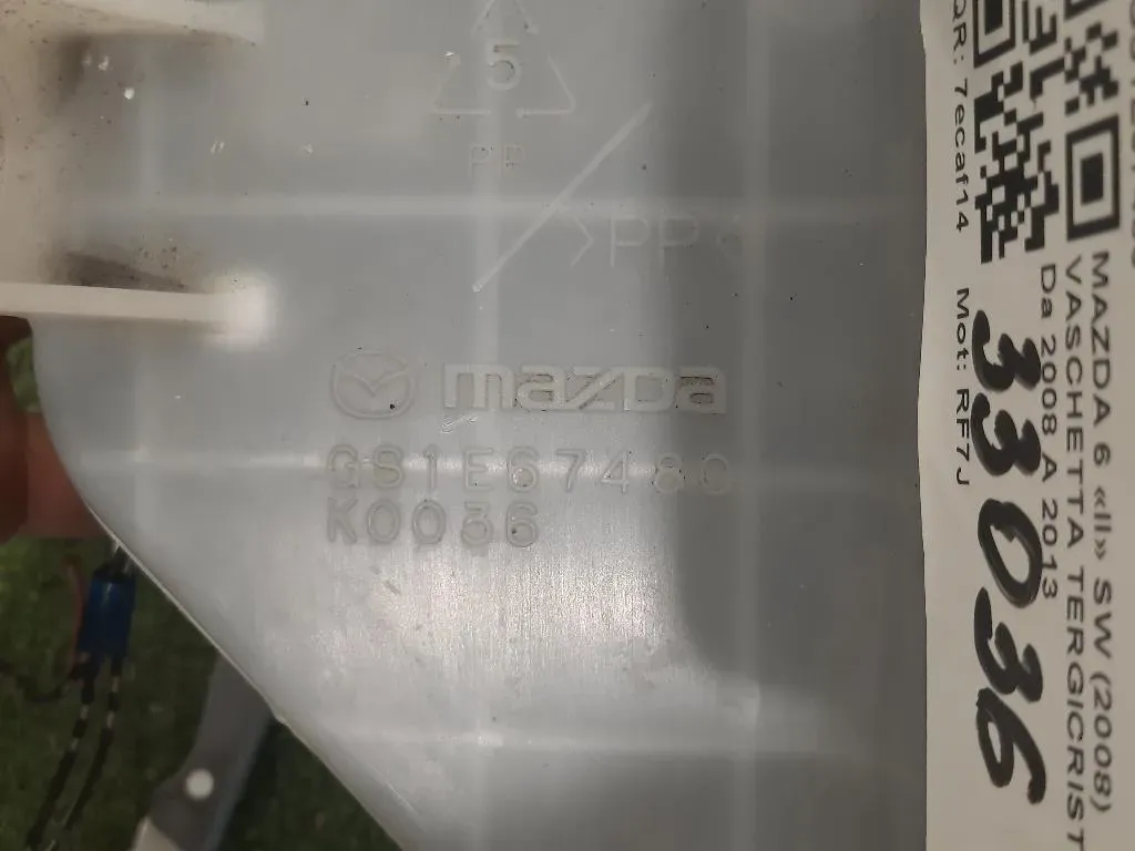 Vaschetta Tergicristalli GS1E67480 Mazda 6 II SW 2008