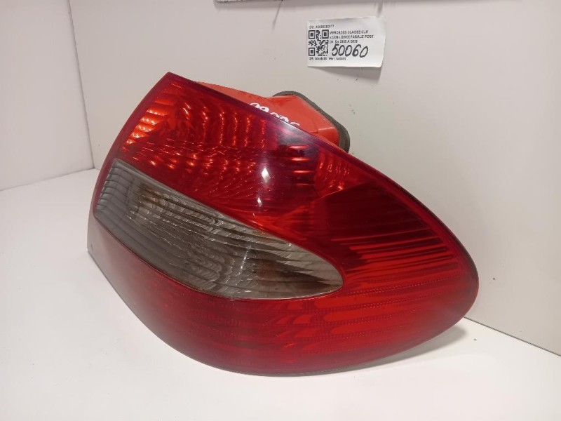 Fanale POST DX A2098200877 Mercedes Classe CLK C209 2003