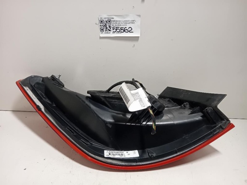 Fanale POST DX A2078200264 Mercedes Classe E C207 Coupé 2010