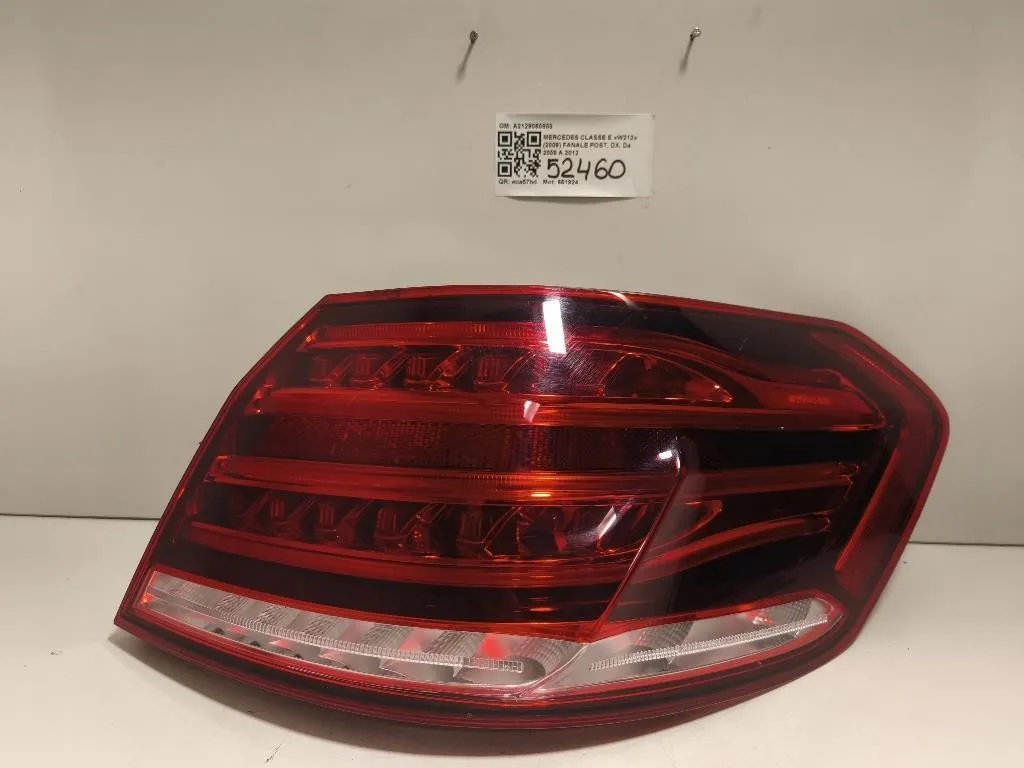 Fanale POST DX A2129060803 Mercedes Classe E W212 2013
