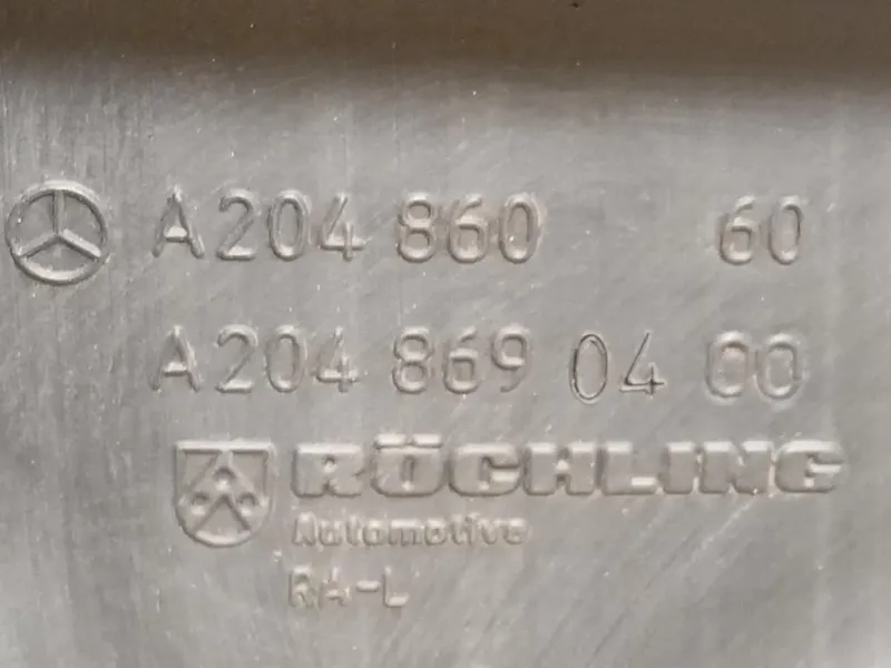 Vaschetta Tergicristalli A2048690400 Mercedes Classe C W204 2011