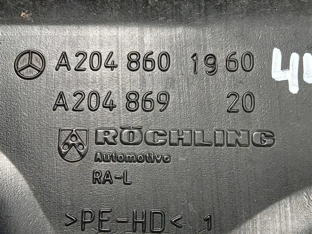 Vaschetta Tergicristalli A 204 860 1960 Mercedes Classe C W204 2011