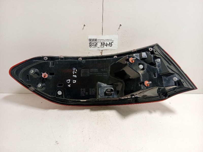 Fanale POST DX Mercedes Classe GLE W166 2015