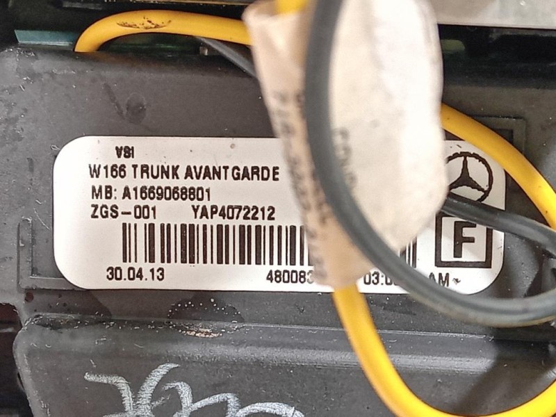 Fanale POST DX A1669068801 Mercedes Classe ML W166 2012