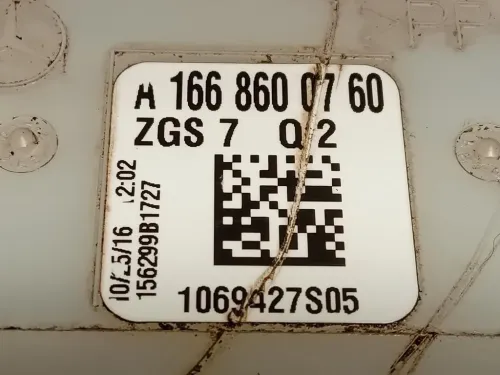 Vaschetta Tergicristalli A1668690420 Mercedes Classe GLE W166 2015