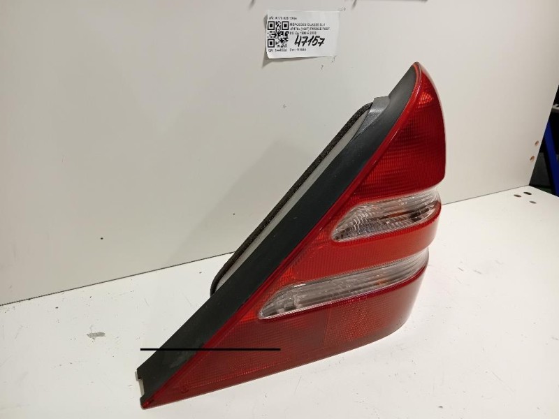 Fanale POST DX A170 820 10 64 Mercedes Classe SLK R170 1997