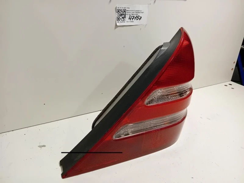 Fanale POST DX A170 820 10 64 Mercedes Classe SLK R170 1997