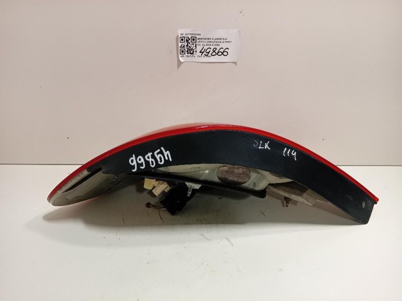 Fanale POST DX A1718200264 Mercedes Classe SLK R171 2004