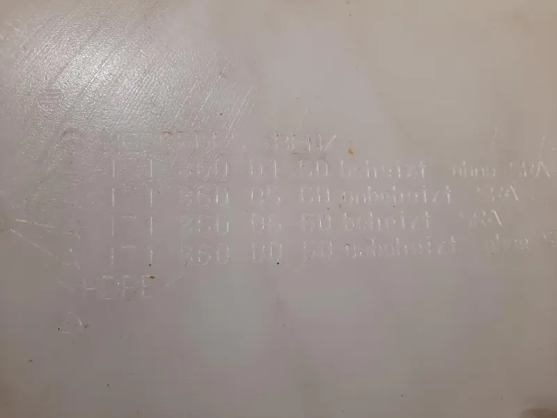 Vaschetta Tergicristalli A1718600160 Mercedes Classe SLK R171 2008