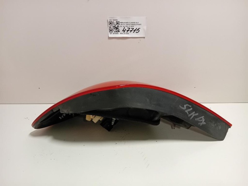 Fanale POST DX 158366 Mercedes Classe SLK R171 2004