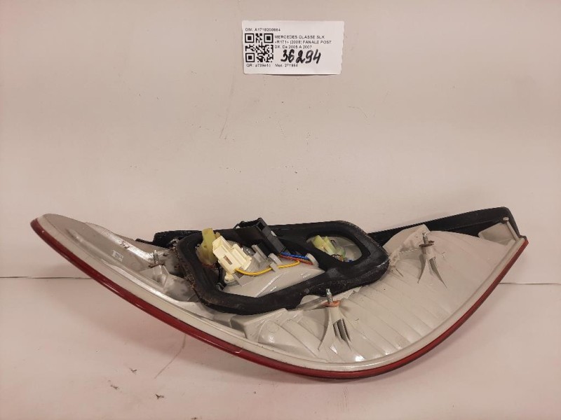 Fanale POST DX A1718200664 Mercedes Classe SLK R171 2008