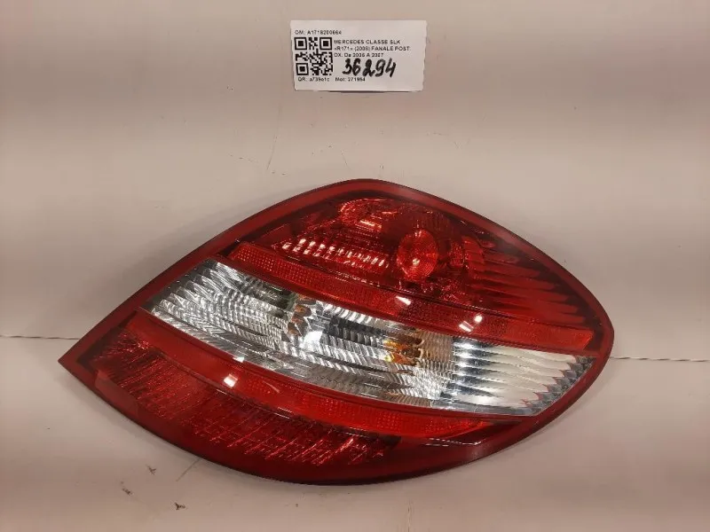 Fanale POST DX A1718200664 Mercedes Classe SLK R171 2008