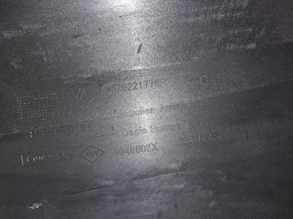 Paraurti ANT 620221776R Dacia Duster II 2018