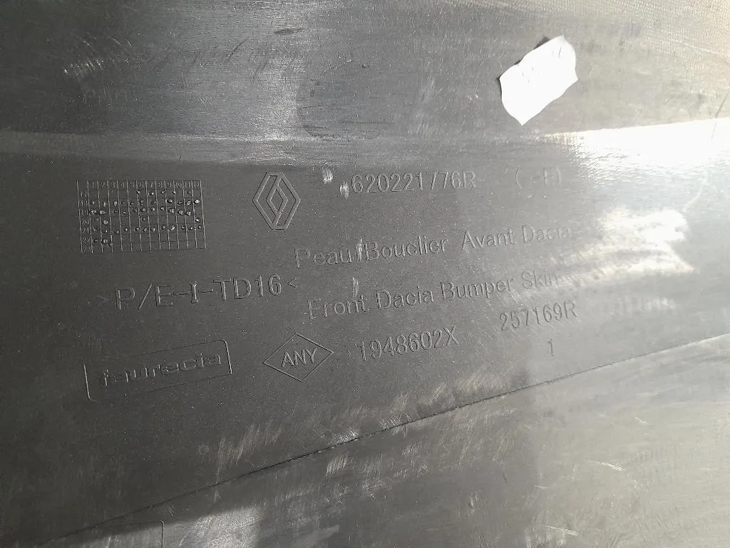 Paraurti ANT PREZZO SENZA ACCESSORI 620221776R Dacia Duster II 2018